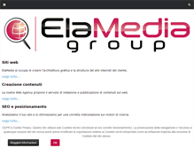 Tablet Screenshot of elamedia.it